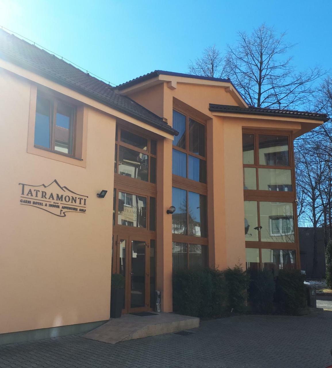 Garni Hotel Tatramonti Poprad Eksteriør billede